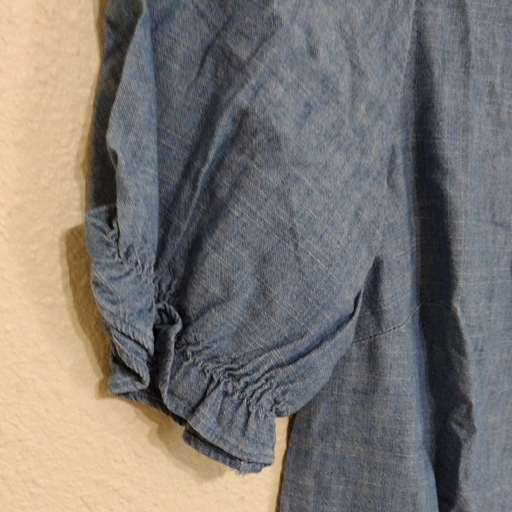 J. Crew Blue Button Down Shirt - Picture 7 of 13